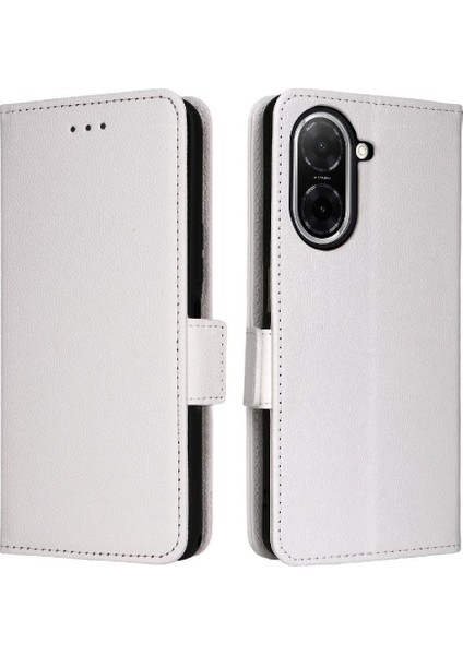 Xiaomi Poco C71 4g Manyetik Yan Toka Kart Yuvaları Tutucu Pu Için Flip Case (Yurt Dışından)