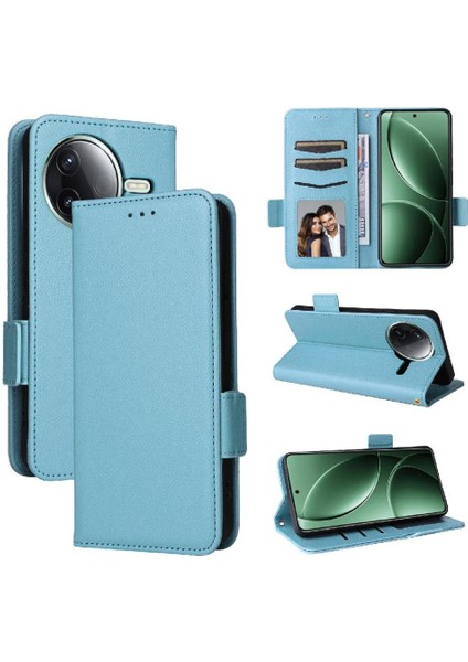 Xiaomi Poco F7 Ultra Cüzdan Manyetik Yan Toka Kart Yuvaları Için Flip Case (Yurt Dışından)