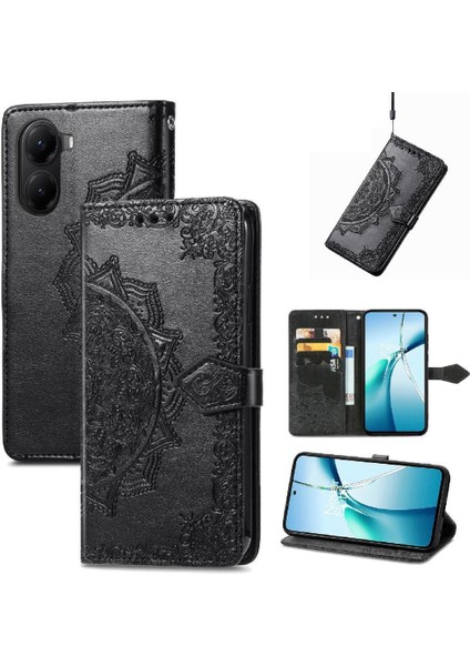 Xiaomi Poco X7 Pro Için Flip Case Darbeye Kapak Kapak Zarif Desen (Yurt Dışından) fırsatları