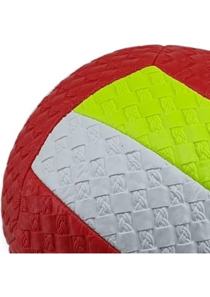 Voleybol Topu Desenli 280 gr - VB-280-KIRMIZI fiyatları