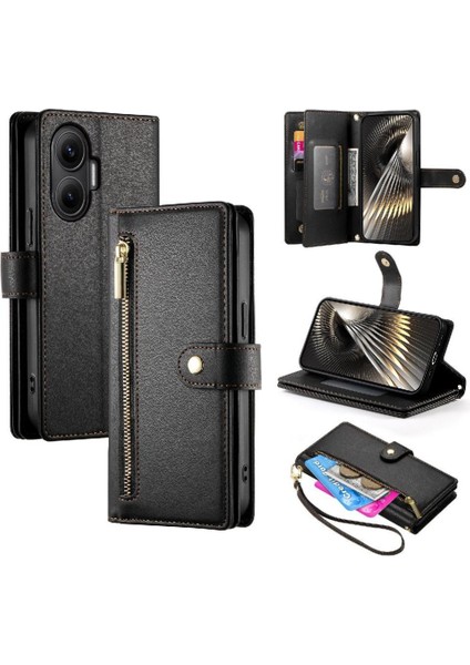 Xiaomi Poco F7 5g Iş Çok Fonksiyonlu Cüzdan Crossbody Için Flip Case (Yurt Dışından)
