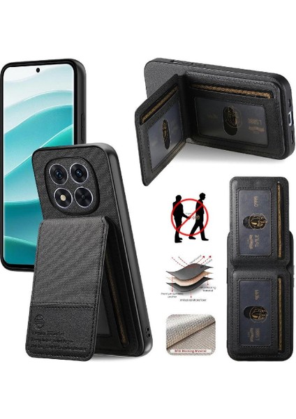 Xiaomi Redmi Note 14 Pro 5g Rfıd Engelleme Deri Çanta Cüzdan Için Kılıf (Yurt Dışından) fırsatları