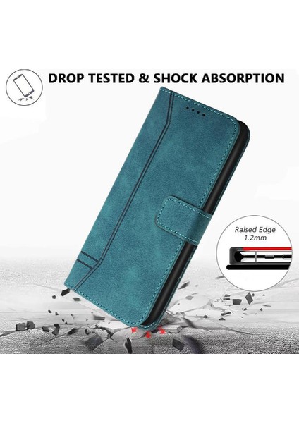 Xiaomi Poco F7 Pro Manyetik Kapatma Kart Yuvaları Için Telefon Kılıfı Kapak Pu (Yurt Dışından)