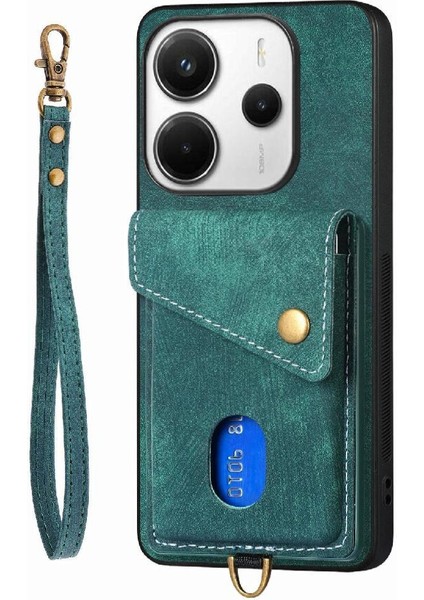 Xiaomi Redmi Note 14 4g Çok Fonksiyonlu Premium Deri Kordon Için Kılıf (Yurt Dışından) fırsatları