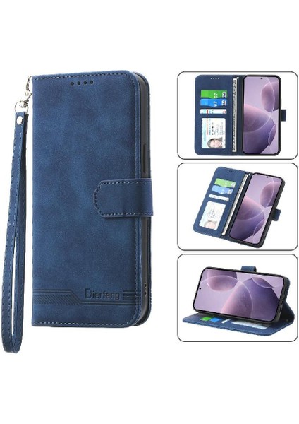 Xiaomi Poco F7 Pro Kart Yuvaları Nakit Cep Premium Manyetik Için Flip Case (Yurt Dışından)