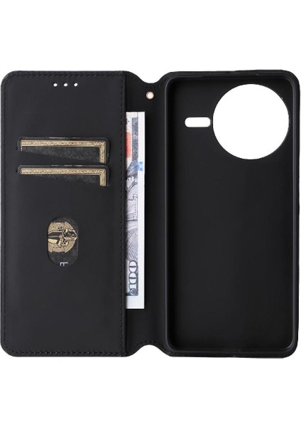 Xiaomi Poco F7 Ultra Kart Yuvaları Tutucu Cüzdan 3D Desen Pu (Yurt Dışından)