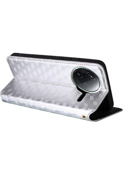 Xiaomi Poco F7 Ultra Kart Yuvaları Tutucu Cüzdan 3D Desen Pu (Yurt Dışından)