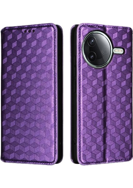 Xiaomi Poco F7 Ultra Kart Yuvaları Tutucu Cüzdan 3D Desen Pu (Yurt Dışından)