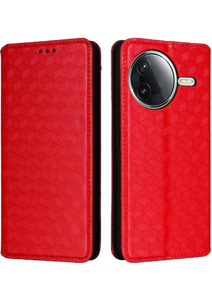 Xiaomi Poco F7 Ultra Kart Yuvaları Tutucu Cüzdan 3D Desen Pu (Yurt Dışından)