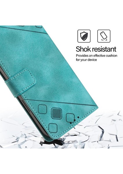 Xiaomi Poco M6 4g Manyetik Deri Kart Tutucu Cüzdan Kapak Kapak Için Kılıf (Yurt Dışından)