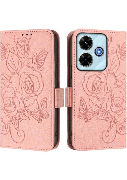 Kredi Kartı ile Xiaomi Poco M6 4g Pu Deri Manyetik Cüzdan Için Kılıf (Yurt Dışından) modelleri