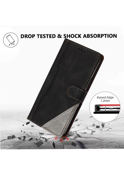 Xiaomi Redmi Note 14 4g Cüzdan Kart Yuvaları Için Kılıf Kapak Handy Standı Pu (Yurt Dışından)