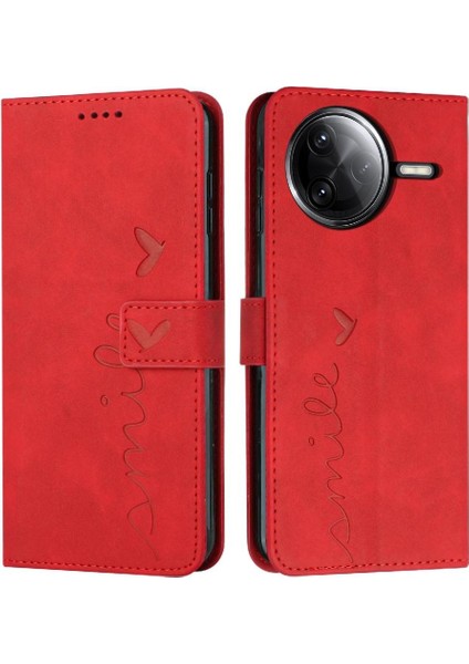 Xiaomi Poco F7 Ultra Kickstand Kart Ekleme Aşk Cüzdan Için Flip Case (Yurt Dışından)