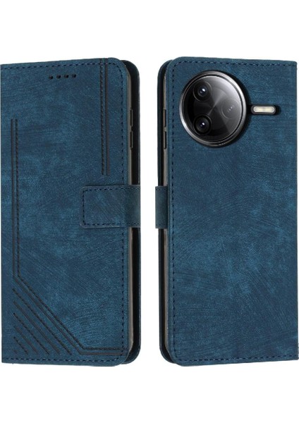 Xiaomi Poco F7 Ultra Pu Deri Cüzdan Kart Ekleme Için Flip Case (Yurt Dışından)