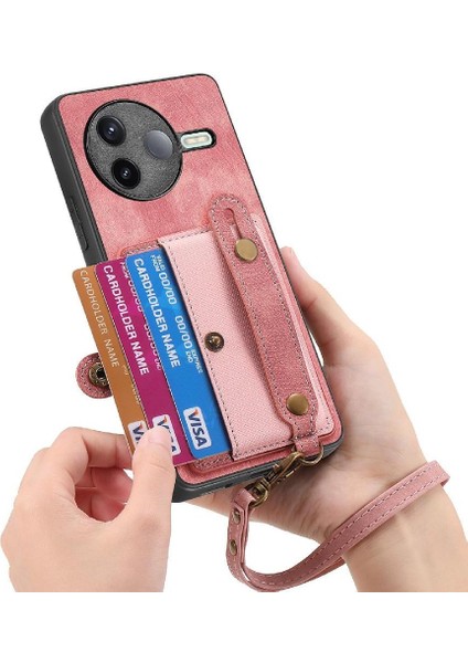 Xiaomi Poco F7 Pro Darbeye Kayış Bileklik Cüzdan Için Kılıf (Yurt Dışından) fırsatları