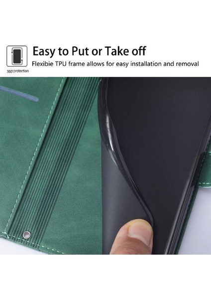 Xiaomi Poco M6 4g Pu Deri Flip Folio Kitap Koruyucu Kredi Için Kılıf (Yurt Dışından) indirimleri