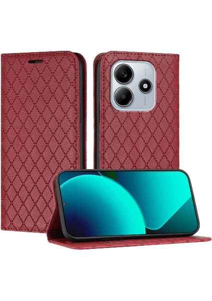 Xiaomi Redmi Note 14 4g Kart Yuvaları Tutucu Iş Flip Cüzdan Için Kılıf (Yurt Dışından)
