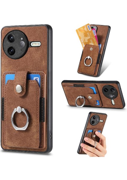 Xiaomi Poco F7 Ultra Manyetik Araç Montaj Standı Halka Tutucu Crad (Yurt Dışından)
