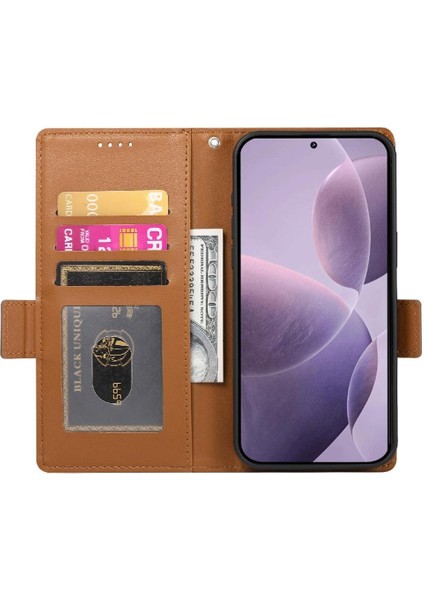 Xiaomi Poco F7 Ultra Iş Cüzdan Günlük Kullanım Kart Yuvaları Için Flip Case (Yurt Dışından)