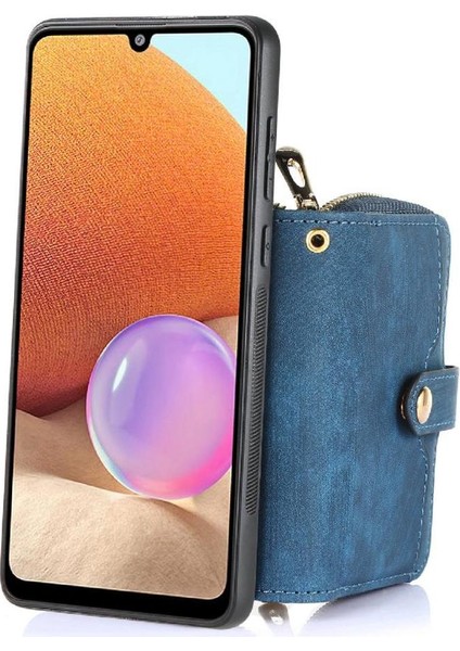 Xiaomi Poco F7 Pro Fermuar Kapatma Ayarlanabilir Kordon Standı 7 Kart (Yurt Dışından)