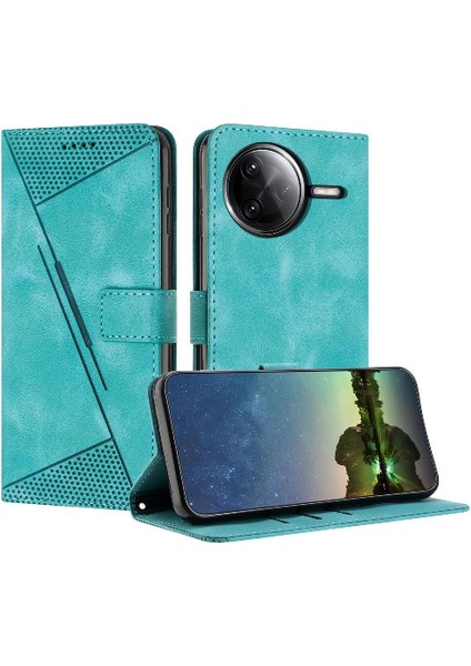 Xiaomi Poco F7 Ultra Kickstand Cüzdan Pu Deri Kart Için Flip Case (Yurt Dışından)