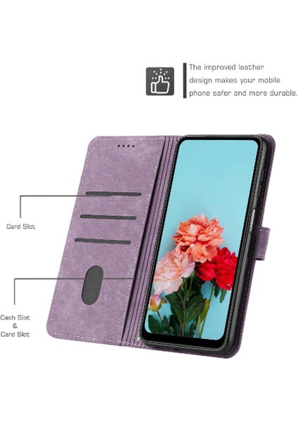 Xiaomi Poco F7 Ultra Pu Deri Cüzdan Kart Ekleme Için Flip Case (Yurt Dışından)