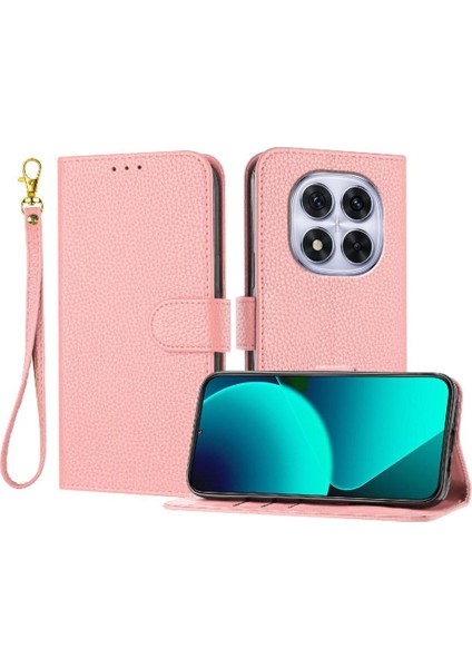 Xiaomi Redmi Note 14 Pro 5g Flip Folio Kart Yuvaları Tutucu Pu Için Telefon Kılıfı (Yurt Dışından)