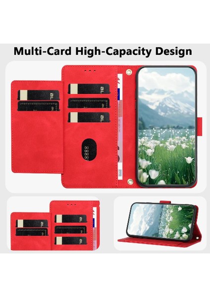 Moda Cüzdan Kılıf Için Xiaomi Redmi Note 14 4g Pu Deri Lale Kabartmalı (Yurt Dışından) fiyatları