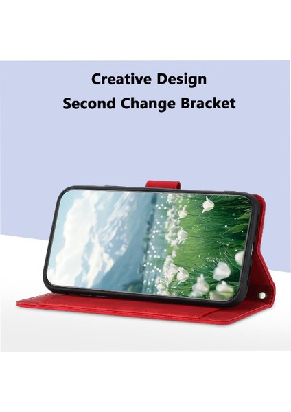 Moda Cüzdan Kılıf Için Xiaomi Redmi Note 14 4g Pu Deri Lale Kabartmalı (Yurt Dışından) modelleri