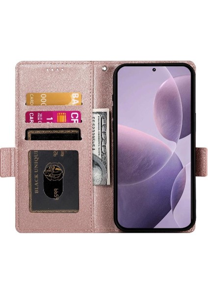 Xiaomi Poco F7 Pro Kartvizit Yuvaları Flip Case Günlük Kullanım Cüzdan (Yurt Dışından)