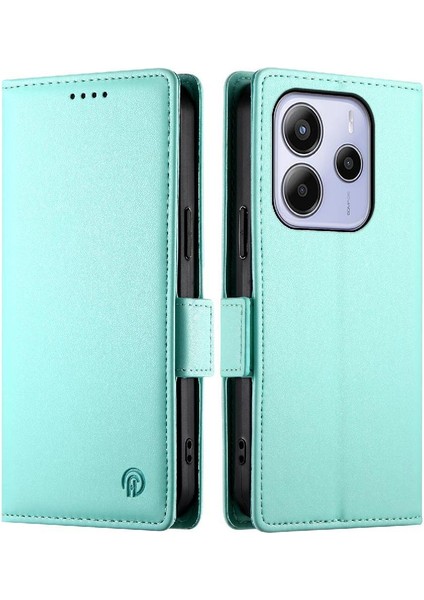 Xiaomi Redmi Note 14 4g Kartvizit Yuvaları Günlük Kullanım Cüzdanı Için Flip Case (Yurt Dışından)