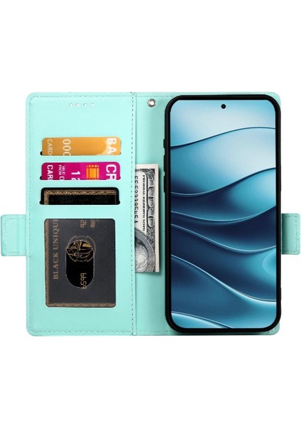 Xiaomi Redmi Note 14 4g Kartvizit Yuvaları Günlük Kullanım Cüzdanı Için Flip Case (Yurt Dışından)