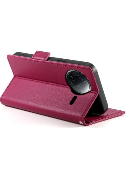 Xiaomi Poco F7 Pro Kartvizit Yuvaları Flip Case Günlük Kullanım Cüzdan (Yurt Dışından)