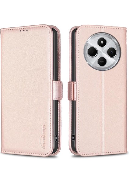 Xiaomi Poco C75 Kart Yuvaları Tutucu Kickstand Manyetik Tpu Pu Için Flip Case (Yurt Dışından)
