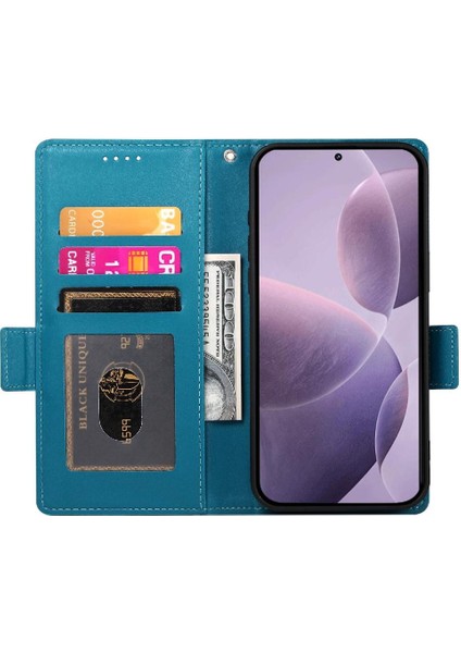 Xiaomi Poco F7 Ultra Iş Cüzdan Günlük Kullanım Kart Yuvaları Için Flip Case (Yurt Dışından)