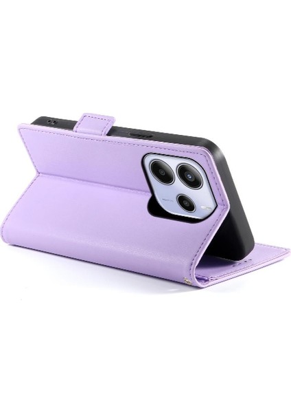 Xiaomi Redmi Note 14 4g Kartvizit Yuvaları Günlük Kullanım Cüzdanı Için Flip Case (Yurt Dışından)