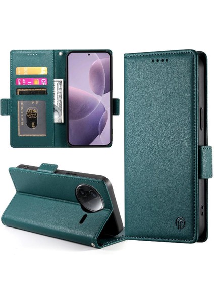 Xiaomi Poco F7 Ultra Iş Cüzdan Günlük Kullanım Kart Yuvaları Için Flip Case (Yurt Dışından)