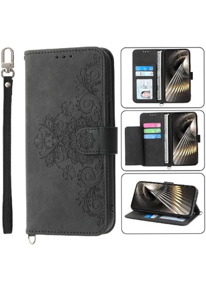 Xiaomi Poco F7 5g Çoklu Kredi Kartı Yuvaları Bileklik Için Flip Case (Yurt Dışından)