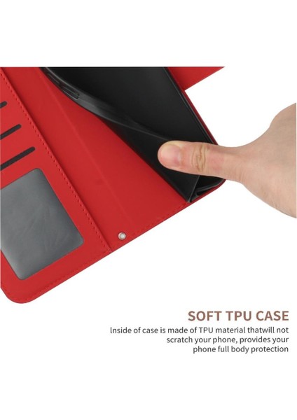 Xiaomi Redmi Note 14 4g Kickstand Koruyucu Deri Cüzdan Için Flip Case (Yurt Dışından)