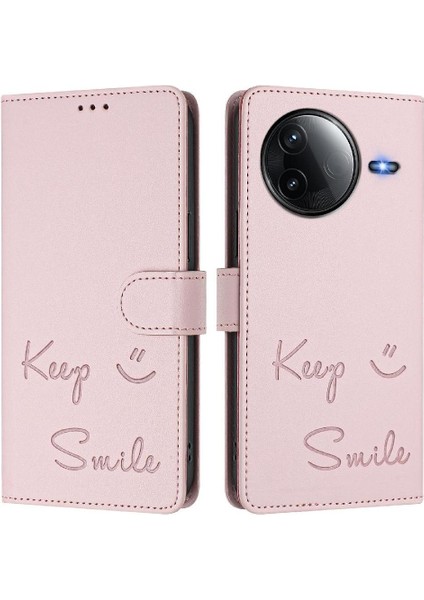 Xiaomi Poco F7 Pro 5g Için Kılıf Kapak Çevirin Kart Tutucu Cüzdan Pu Deri (Yurt Dışından)
