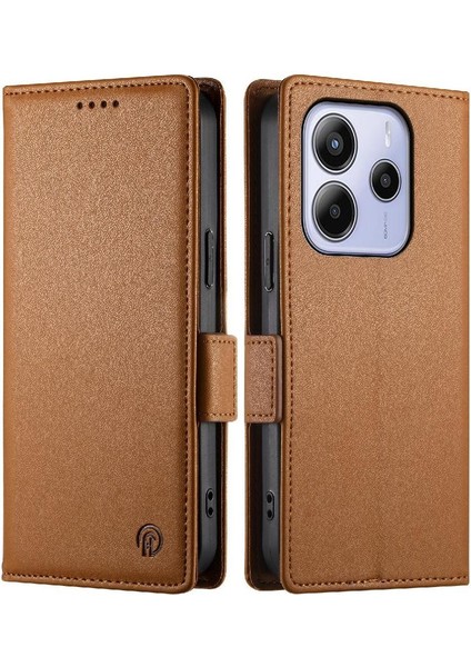 Xiaomi Redmi Note 14 4g Kartvizit Yuvaları Günlük Kullanım Cüzdanı Için Flip Case (Yurt Dışından)