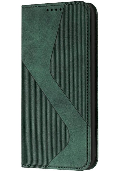 Xiaomi Redmi Note 14 5g Manyetik Kart Yuvaları Tutucu Pu Deri Için Kılıf (Yurt Dışından)