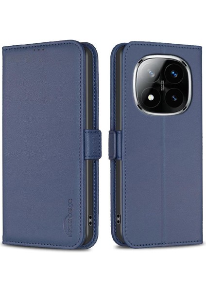 Xiaomi Redmi Not Için Flip Case 14 Pro 4g Pu Deri Cüzdan Manyetik Kart (Yurt Dışından)