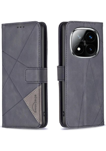 Xiaomi Redmi Note 14 Pro Plus Manyetik Kart Tutucu Kickstand Için Flip Case (Yurt Dışından)