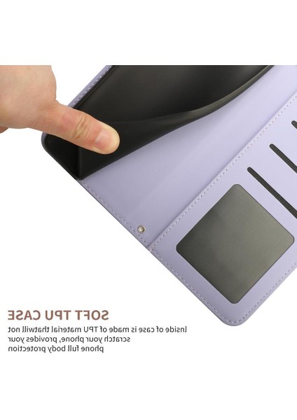Xiaomi Redmi Note 14 4g Yumuşak Pu Deri Kelebekler ve Çiçekler Için Kılıf &amp; (Yurt Dışından)