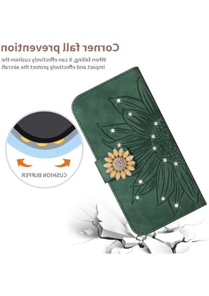 Xiaomi Redmi Note 14 4g Kickstand Koruyucu Deri Cüzdan Için Flip Case (Yurt Dışından)