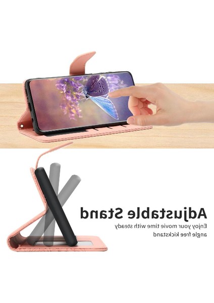 Xiaomi Redmi Note 14 4g Yumuşak Pu Deri Kelebekler ve Çiçekler Için Kılıf &amp; (Yurt Dışından)