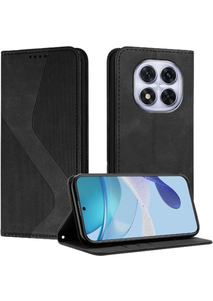 Xiaomi Redmi Not 14 Pro 4g Için Kılıf Folio Kapak Manyetik Kart Yuvaları Tutucu (Yurt Dışından)