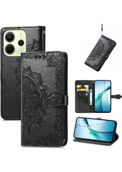 Xiaomi Redmi Note 14 4g Basit Iş Zarif Desen Için Flip Case (Yurt Dışından)