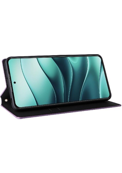 Xiaomi Redmi Note 14 4g/5g 3D Desen Pu Deri Kart Yuvaları Için Flip Case (Yurt Dışından)